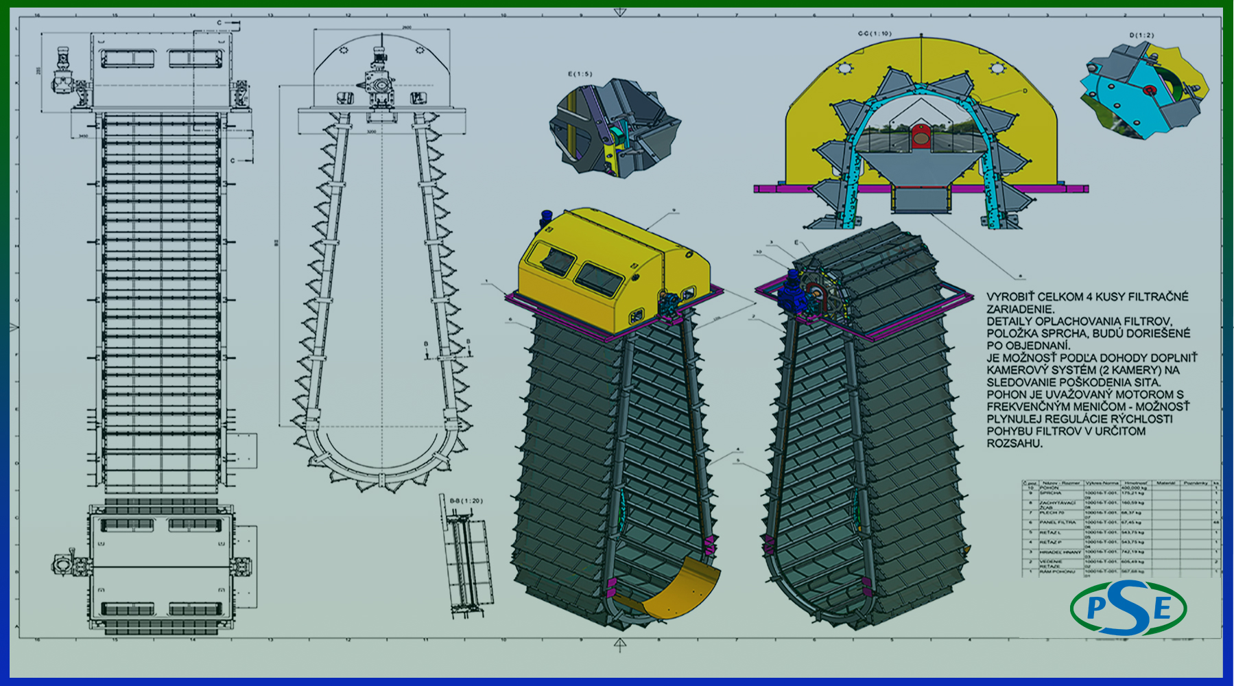 Sistema de limpieza de agua de mar